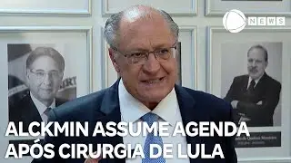 Alckmin assume agenda após Lula passar por cirurgia
