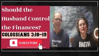 Who should handle finances in marraige?