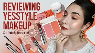 let's talk about PR while reviewing some yesstyle makeup | Yesstyle Winter to Spring