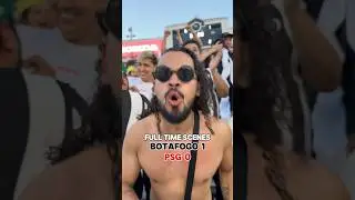 Incredible atmosphere as Botafogo defeat European Champions PSG