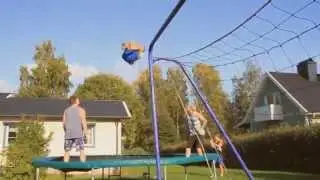 World's best trampoline tricks Quad, cork 2500!!!