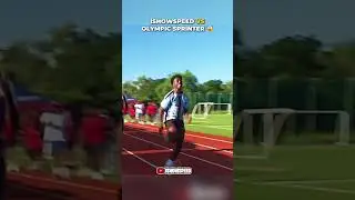 Speed vs Olympic Sprinter 😱 | #reaction #trackandfield #athletics