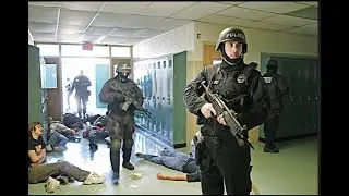 Code red school lockdown FOOTAGE