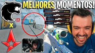 QUEEE SHOW DE MOLODOY E KSCERATO!🔥 FURIA x ASTRALIS (MELHORES MOMENTOS) - IEM Kraków - (GAULES)