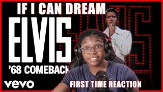 First Time Reaction to Elvis Presley - If I Can Dream ('68 Comeback Special)