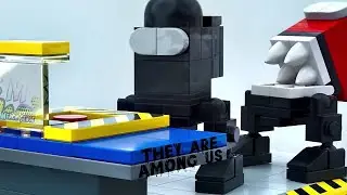 【砌砖小哥】乐高MOC教程（包教包会）-游戏Among Us