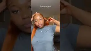 Siyun Show Hair Ginger Orange Color Body Wave Human Hair Wigs For Black Women❤️&zwj;🔥