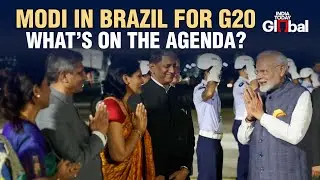 LIVE: G20 Summit: PM Modi Lands in Brazil  | India Today Global