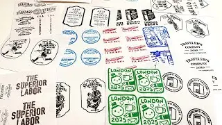 Ink Stamps: 📓 Travelers Company, Superior Labor, etc (Miso Paper Pop-up Event)