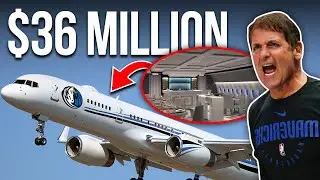 Inside The Luxurious Dallas Mavericks Private Jet - NBA Planes