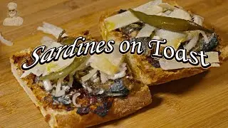 Late Night Supper - Sardines on Toast on Homemade Bread