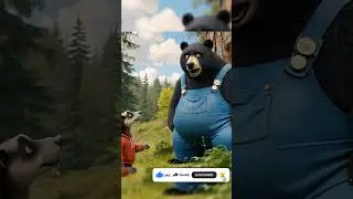 Coot vs Critter: Tell no Tails  #funny  #dadhumor #dadjokes #funnyshorts #comedy #comedyshorts #bear