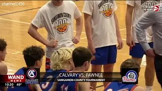 Calvary & Williamsville move on in winners bracket of Sangamon County Tournament