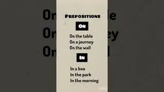 prepositions (ielts world with Anu Garg)#grammar