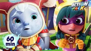 Power Nap | Action Pack | Cartoon Adventures for Kids| Moonbug Kids - Toy Play Fun!