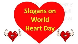 Slogan on World Heart Day/Health Slogans | Best Healthy Heart Slogans On World Heart Day 2020