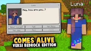 COMES ALIVE ADDON VERSI MCPE - Lively Villager Addon Mcpe 1.18!