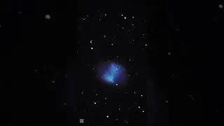 CAPTURING THE DUMBBELL NEBULA #space #astrophotography#telescope #nebula #dumbbell