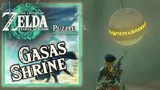 Zelda Tears of the Kingdom - Gasas Shrine - Well-Timed Cuts Puzzle