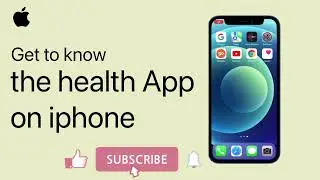 Get to know the health app in iphone. Iphone health app features. #apple #ios15