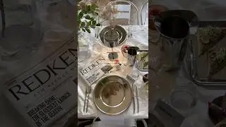 #brunch #event #redken #aesthetic #influencer #influencerlife #redken #hair #food #haircare #gloss