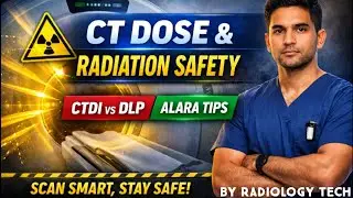 CT Dose & Radiation Safety Explained | ALARA, CTDI vs DLP | Radiology Tech