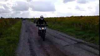 Strefa Enduro - ćwiczymy hamowanie.