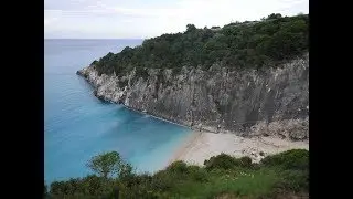 о Закинф, пляж с термальным источником Ксигия (Xigia Sulfur Beach)