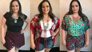 ROPA PARA GORDITAS | OUTFITS CASUALES 2017 | Moda Plus Size