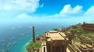FFXIV Ambience – A Peaceful Day at Tuliyollal Tower🎇