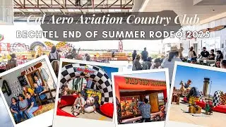 Hold Onto Your Hats 🤠 Planning an End of Summer Rodeo Company Picnic at Cal Aero Hangar in Chino CA