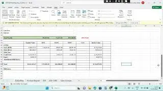 HOW TO DO WORKING OF GSTR 1 & GSTR 3B IN EXCEL