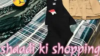 Aaj hum Massi ke gye or shadi ki shopping😅😄#shadi ki shopping # Part 2 # Pabby&rsquo;s Live