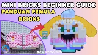 Beginner mini bricks guide ⚜️ | cara mudah merakit lego mini | As Creator