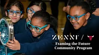Zenni x Chicago Bulls Launch Framing the Future Community Program