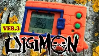 Digimon version 3 (1997) VPet Review | Дигимон версия 3 - обзор (eng. sub)