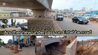 Entebbe road tour from Kampala city via the new underpass