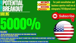 BABB STOCK | BAB INC POTENTIAL BREAKOUT