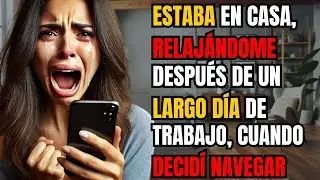 ESTABA EN CASA, RELAJÁNDOME DESPUÉS DE UN LARGO DÍA DE TRABAJO, CUANDO DECIDÍ NAVEGAR POR UN FORO..