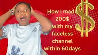 How I built $2,000 Faceless AI Channel within 60days&mdash; Here&rsquo;s the System