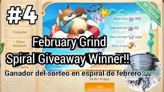 Spiral Giveaway Winner! - Laplace M | Tales of Wind