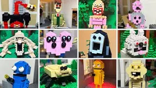 LEGO R.E.P.O. Huntsman VS Robe VS Trudge VS Reaper VS Cleanup Crew VS Tick VS Rugrat VS Headgrab