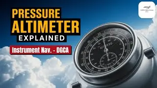 Pressure Altimeter - working, type, error etc. I Instrument Nav. CPL & ATPL #dgca #aviation #pilot
