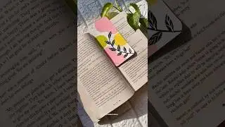 Boho Bookmark Idea 😍🔖 #shorts #painting #bookmark #boho