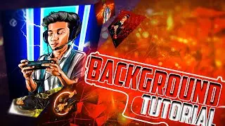 how to create a vector art background for gaming | Gaming Background #nickcreation