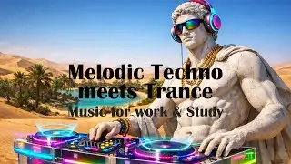 Melodic Techno Meets Trance in the Sahara 122 BPM | Deep Focus Mix