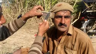 Asmr fast Hair Cutting ✂️Routine and fast shaving routine with barber is old