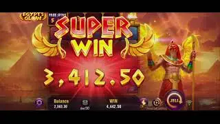 Jili Slot Game Today 🎰🤑 | Playing Egypts Glow Slot💰 | Superwin Easy Profit #slotsgames #gambling 