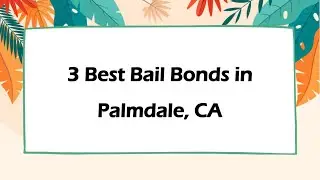 3 Best Bail Bonds in Palmdale, California 2024 | Bail Services