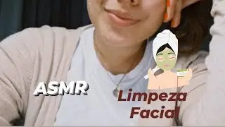 ASMR Limpeza facial com toques na tela #asmrskincare #cameratouching #asmrcaseirinho  #asmrrelaxing
